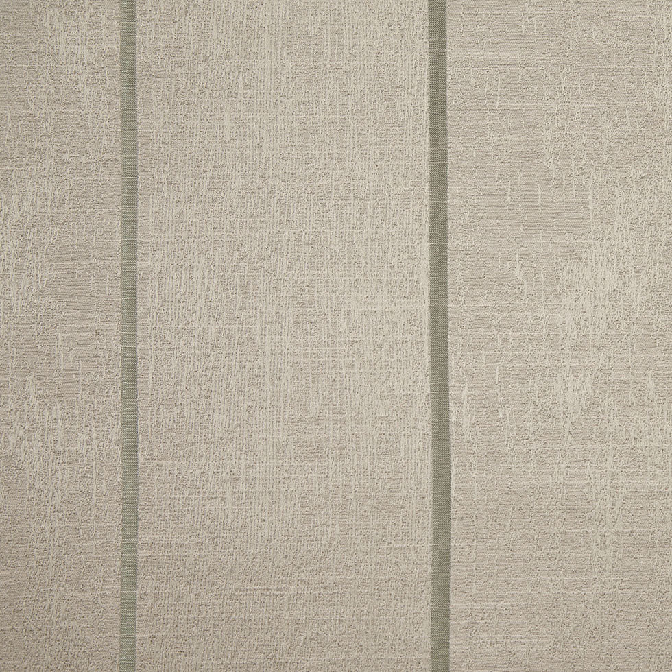 Indian Silver Striped Polyester-Cotton Brocade