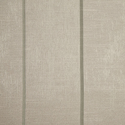 Indian Silver Striped Polyester-Cotton Brocade