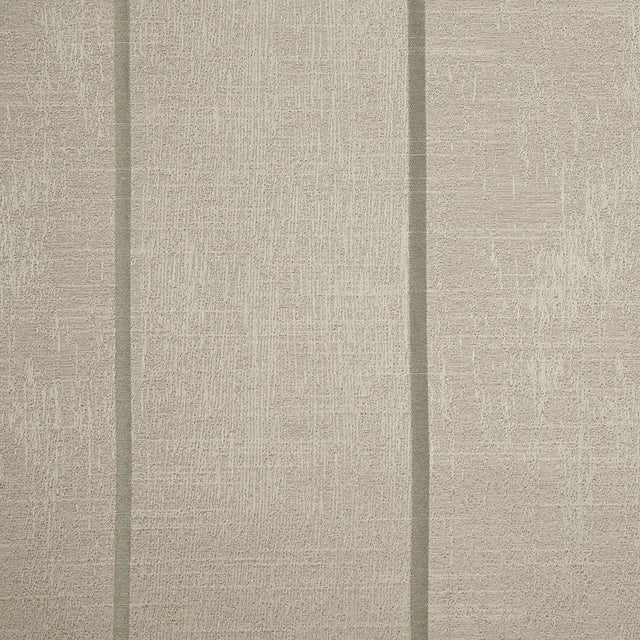 Indian Silver Striped Polyester-Cotton Brocade