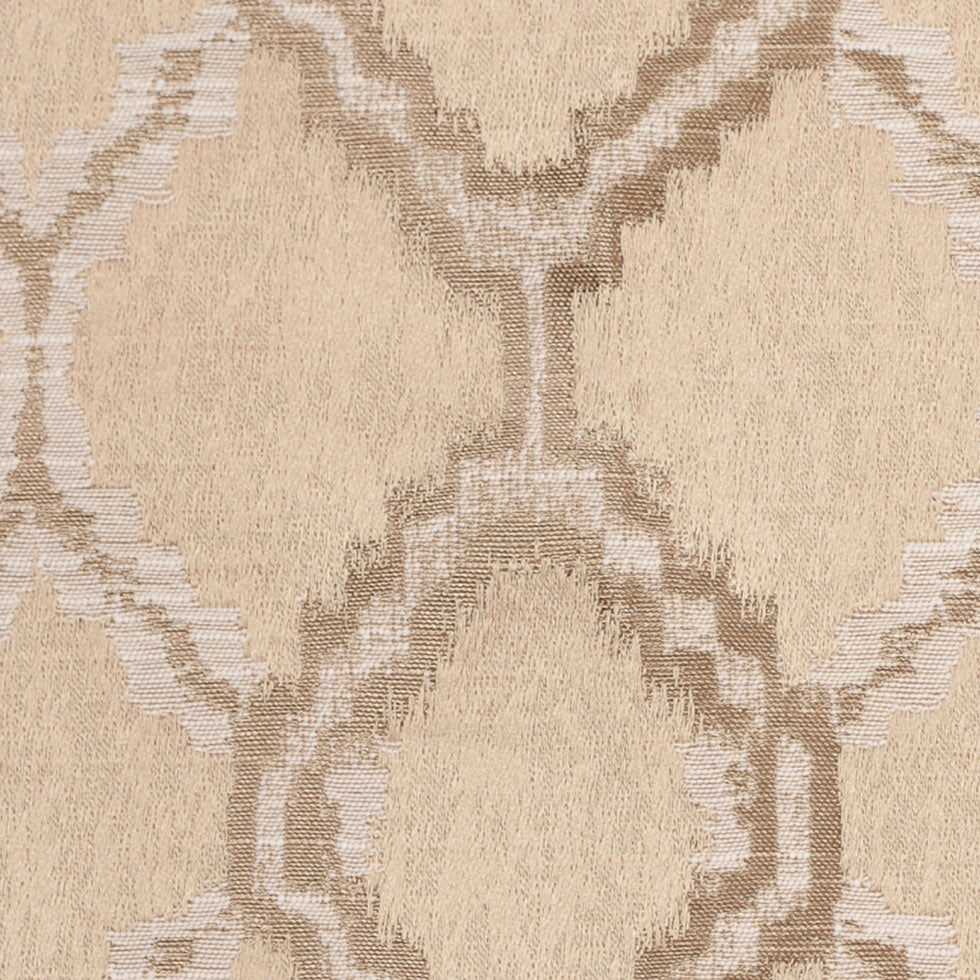 Indian Beige/Ivory Geometric Poly/Cotton Woven - Detail