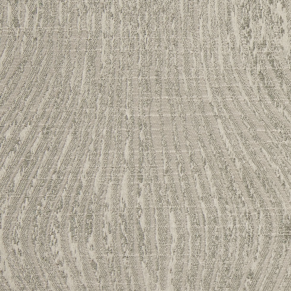 Indian Silver Geometric Polyester-Cotton Brocade Detail