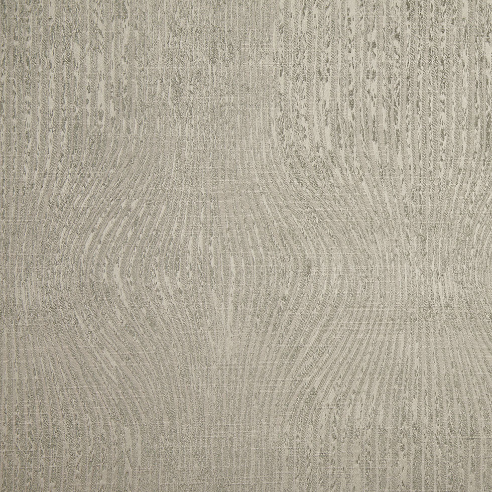 Indian Silver Geometric Polyester-Cotton Brocade