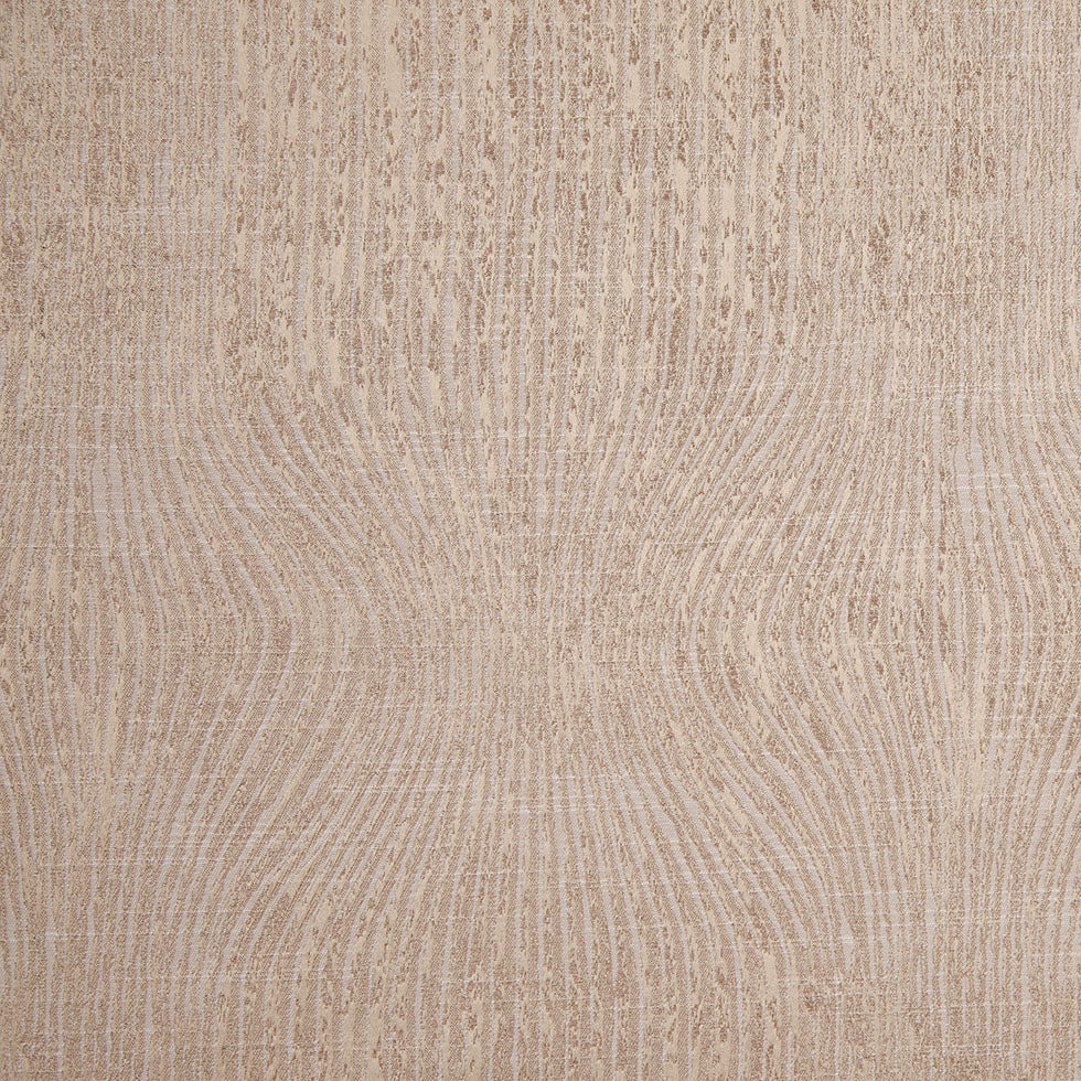 Indian Taupe Geometric Polyester-Cotton Brocade
