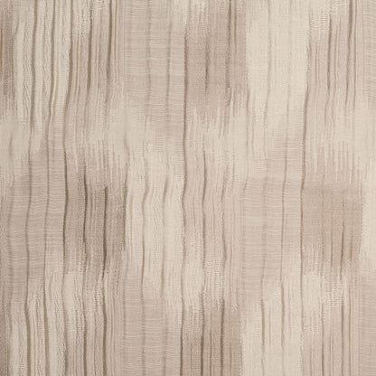 Indian Beige/Ivory Ikat-Like Poly/Cotton Brocade