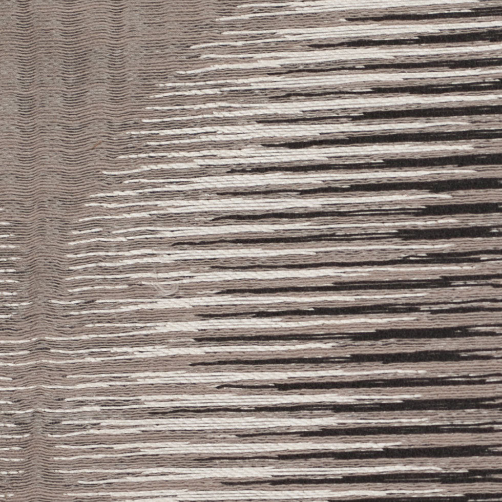 Indian Gray/Black Geometric Poly/Cotton Woven - Detail
