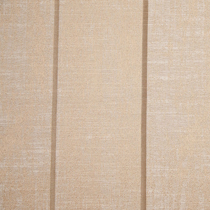 Indian Gold Striped Polyester-Cotton Brocade