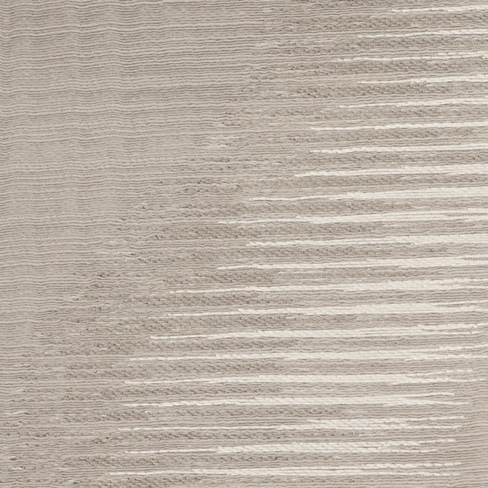 Indian Silver Geometric Poly/Cotton Woven Detail