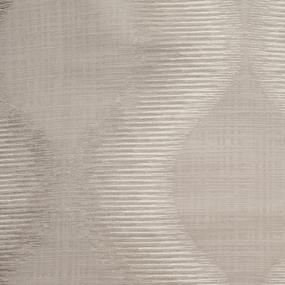 Indian Silver Geometric Poly/Cotton Woven