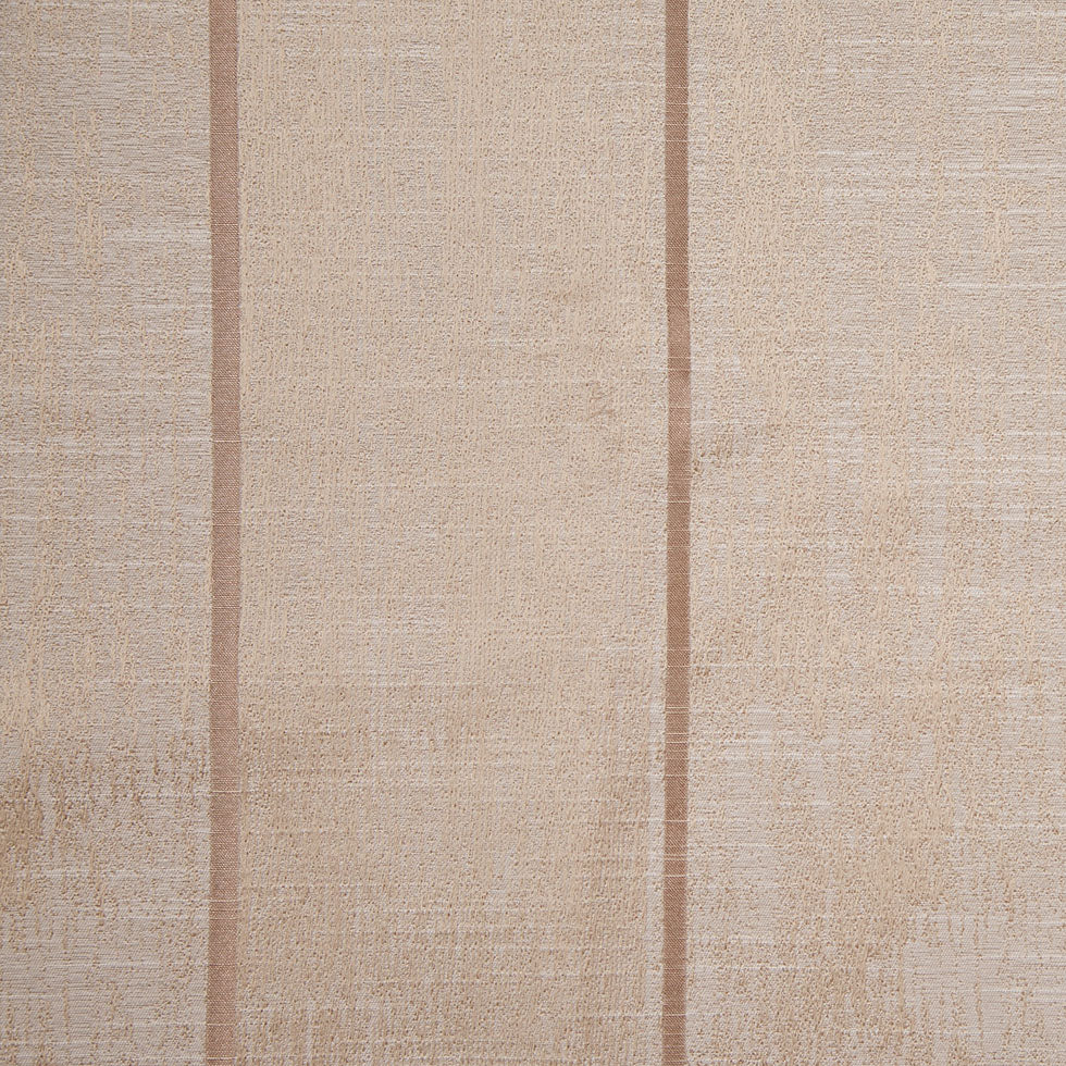Indian Sand Striped Polyester-Cotton Brocade