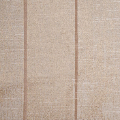 Indian Sand Striped Polyester-Cotton Brocade