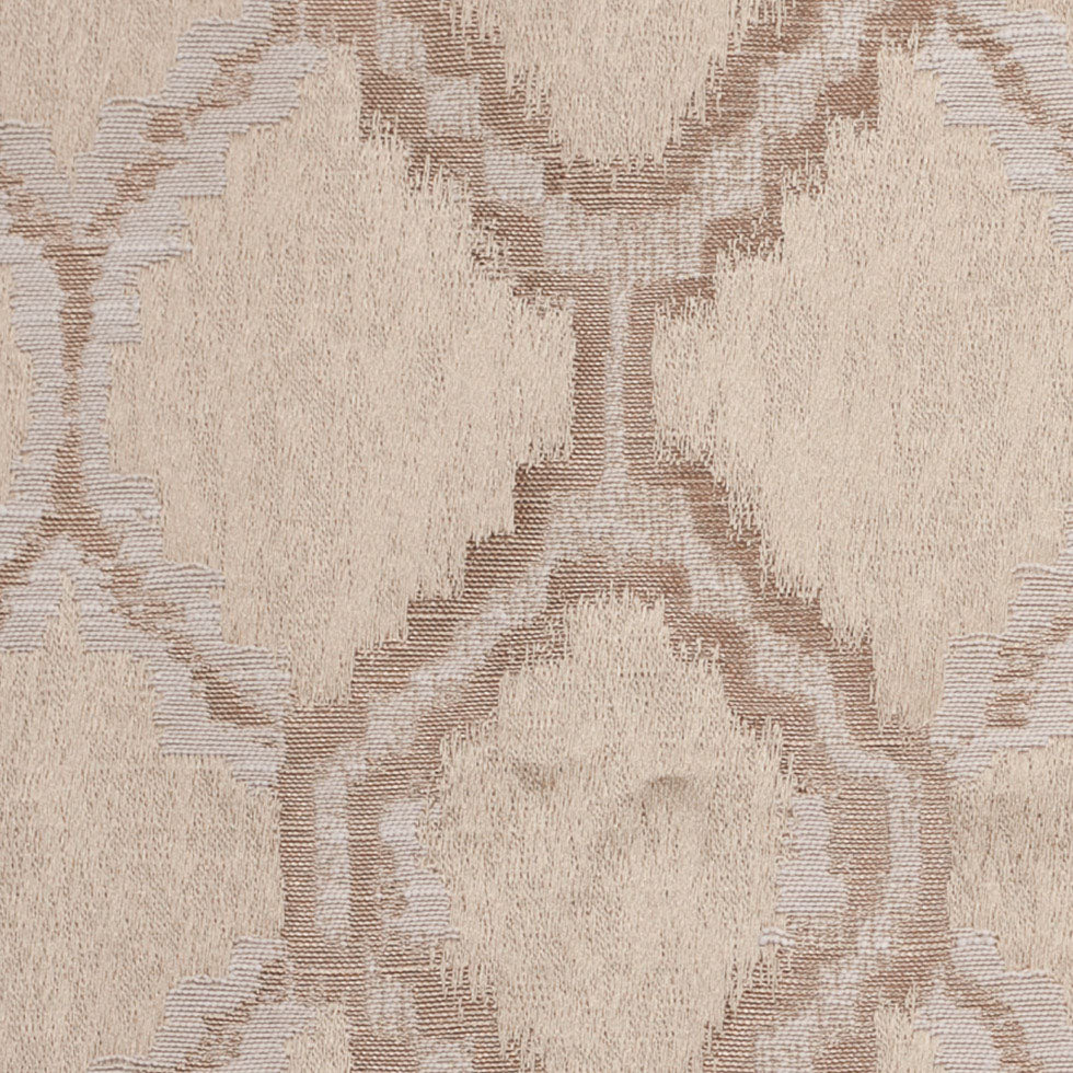 Indian Taupe Geometric Poly/Cotton Woven - Detail