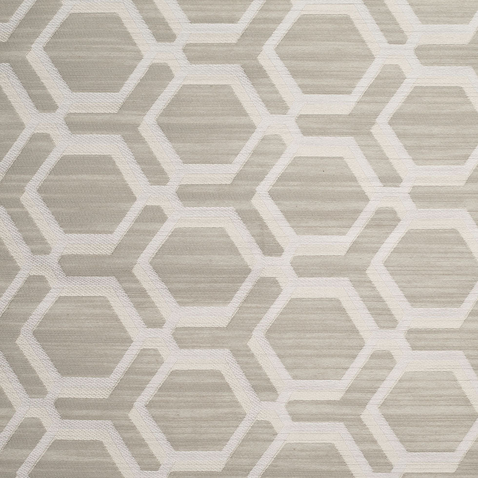 Pearl-7303 Indian Geometric Poly/Cotton Brocade