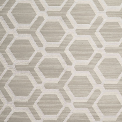 Pearl-7303 Indian Geometric Poly/Cotton Brocade