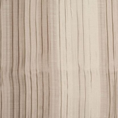 Indian Champagne Striped Poly/Cotton Brocade