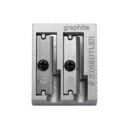 Staedtler Metal Pencil Sharpener - 2 Hole