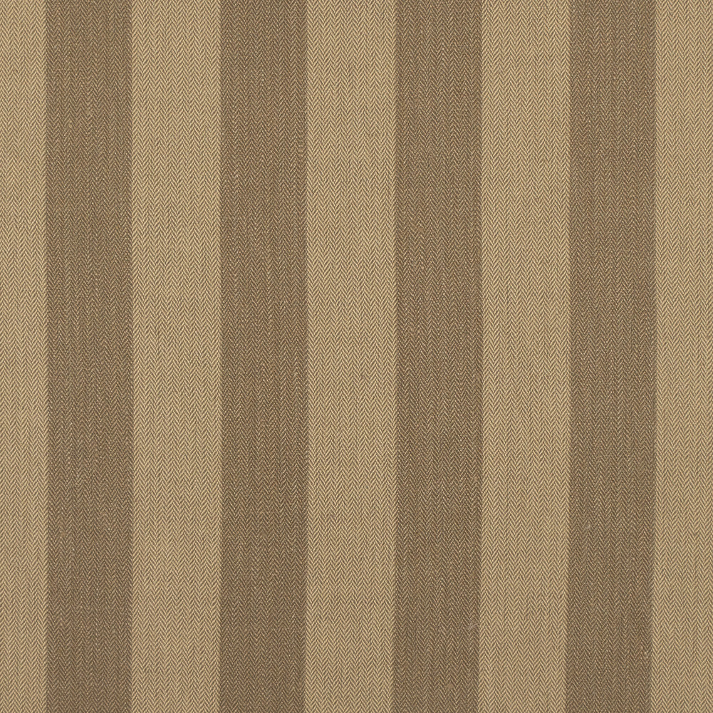 Ralph Lauren Teak Striped Chevron Linen Blend