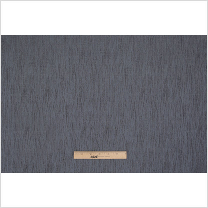 Denim Striated Woven Brocade Full