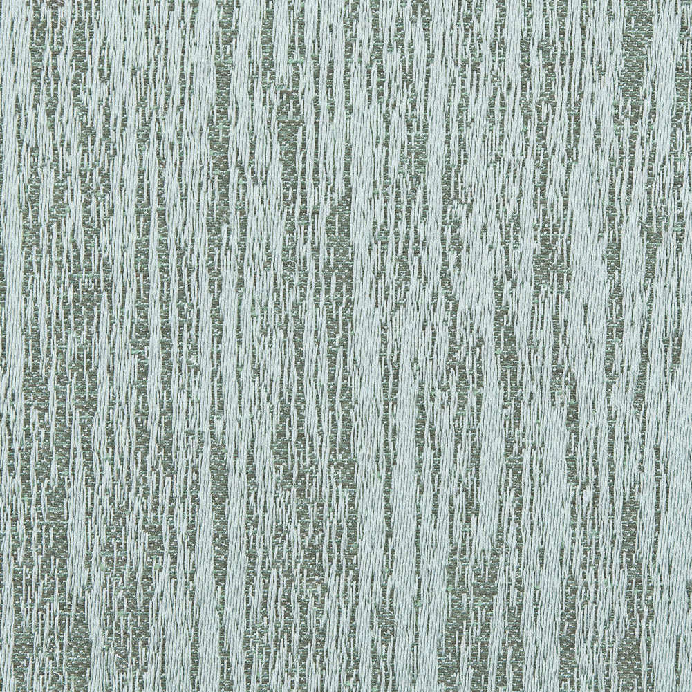 Mint Striated Woven Brocade - Detail