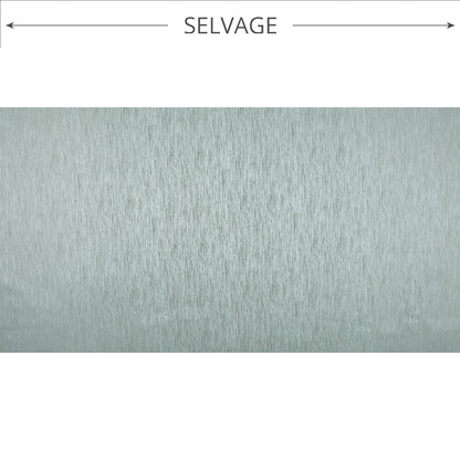 Mint Striated Woven Brocade - Full