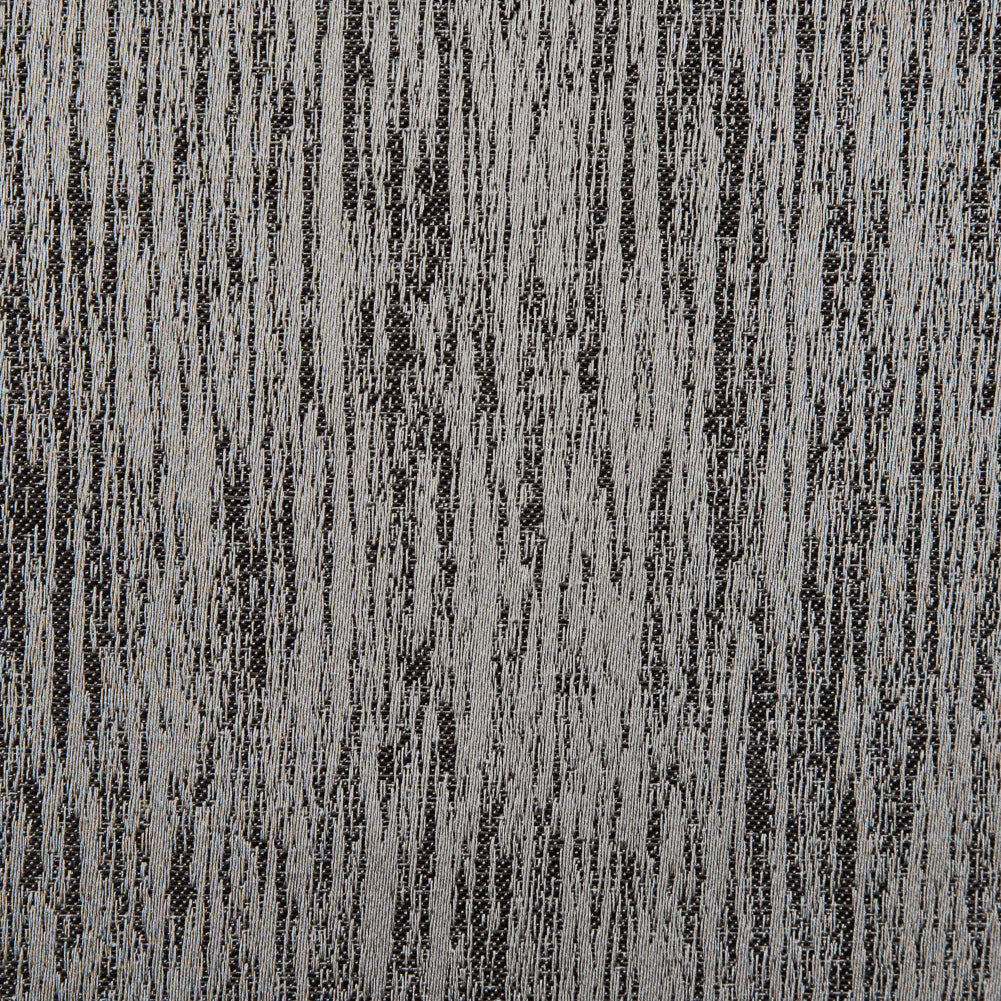 Chrome Striated Woven Brocade - Detail