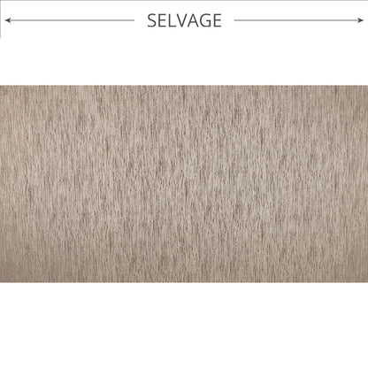 Mocha Striated Woven Brocade - Full