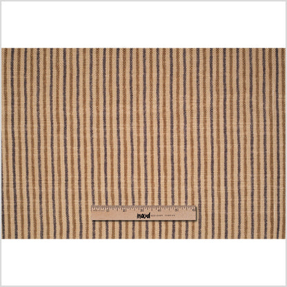 Spanish Gold Striped Poly/Cotton Canvas - Full