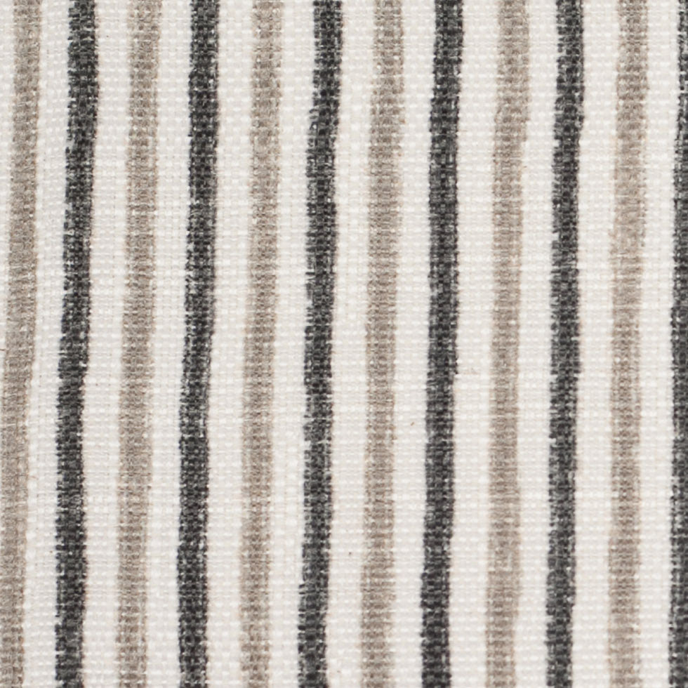 Spanish Sage Striped Poly/Cotton Canvas - Detail