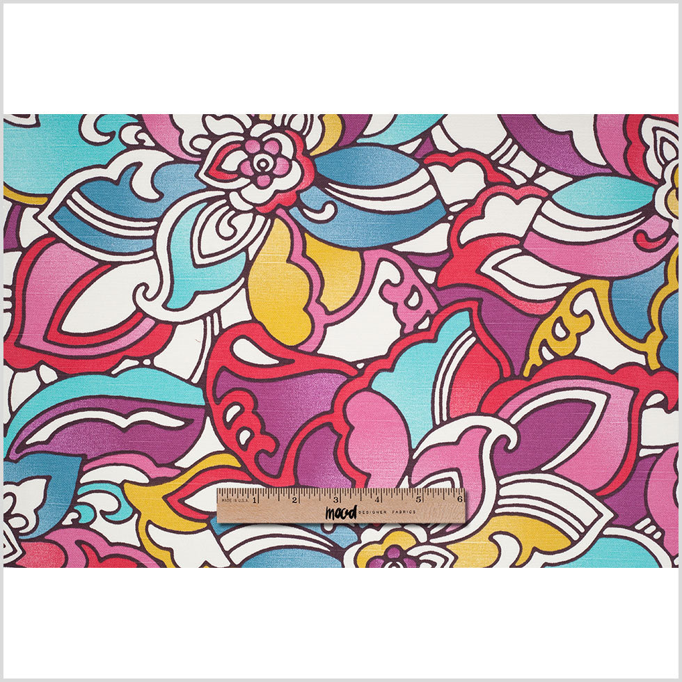Spanish Spring Floral Woven Full