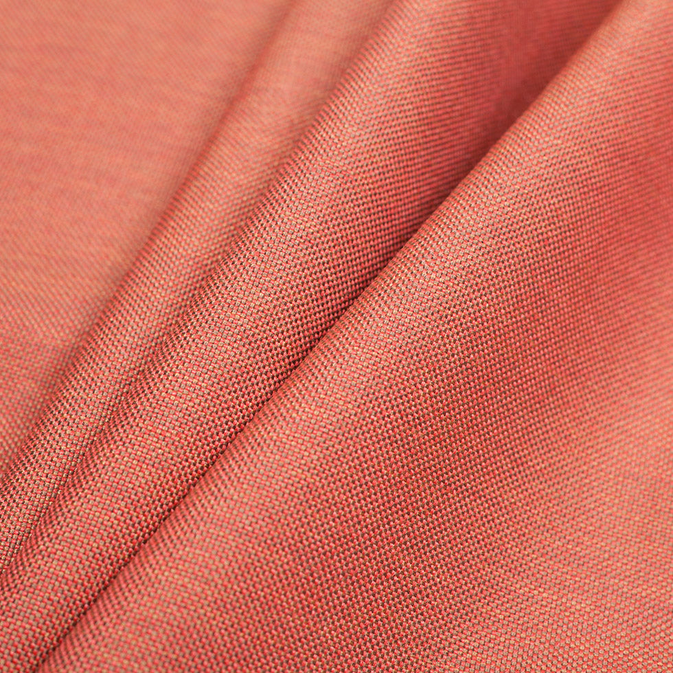 Turkish Persimmon Spotted Polypropylene Woven - Folded
