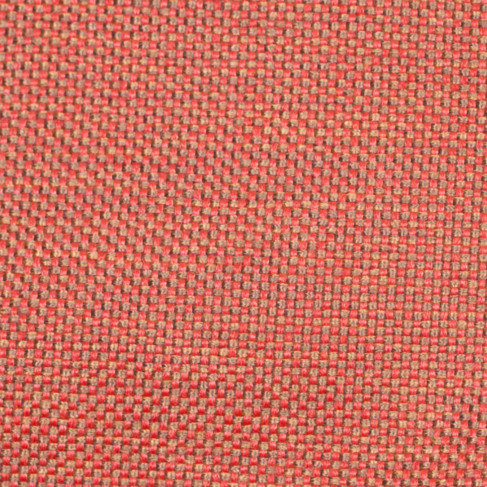 Turkish Persimmon Spotted Polypropylene Woven - Detail