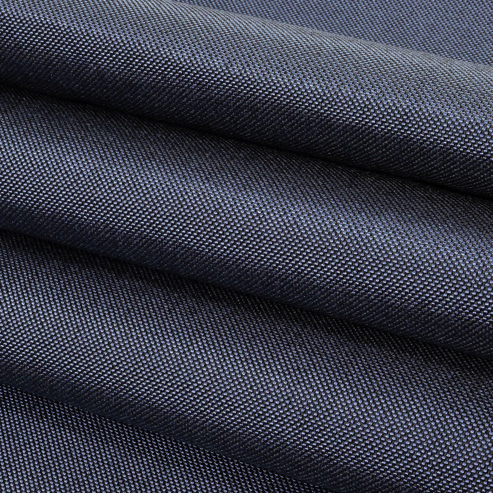 Midnight Blue Spotted Polypropylene Woven - Folded