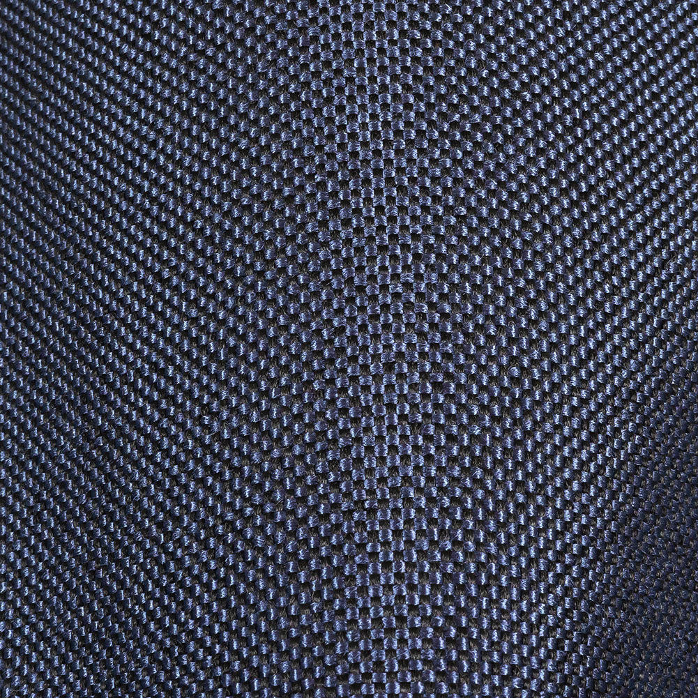 Midnight Blue Spotted Polypropylene Woven - Detail