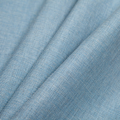 Turkish Cloud Blue Spotted Polypropylene Woven - Folded