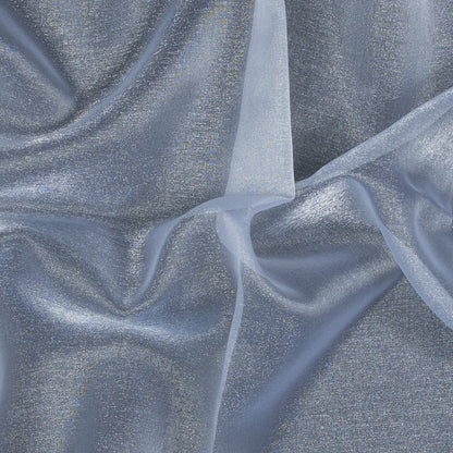 White Sparkle Nylon Organza