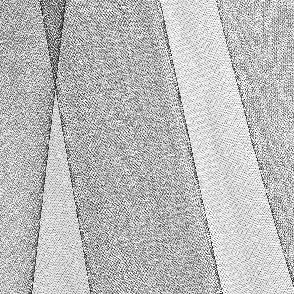 Nylon Tulle 54" - Black - Pavlova Collection Folded