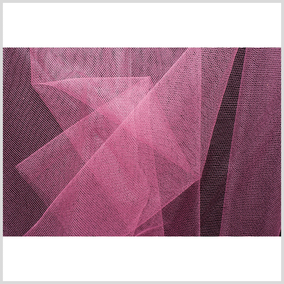 Diamond Net Nylon Tulle - Dusty Rose - Kaitlyn Collection Full