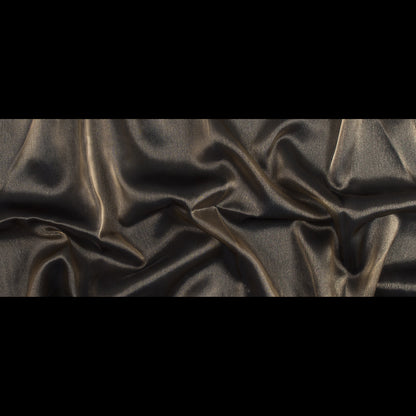 Gold Iridescent Nylon Organza Folded