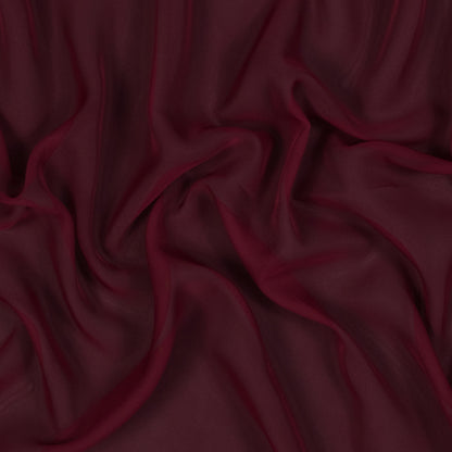 Garnet Polyester Chiffon