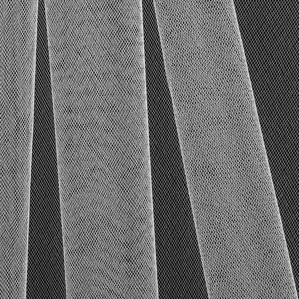 Nylon Tulle 108" - White - Pavlova Wide Collection Folded