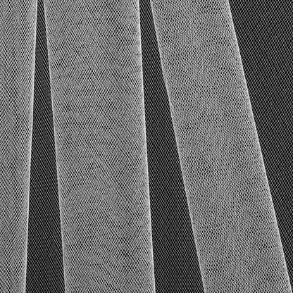 Nylon Tulle 108" - White - Pavlova Wide Collection Folded