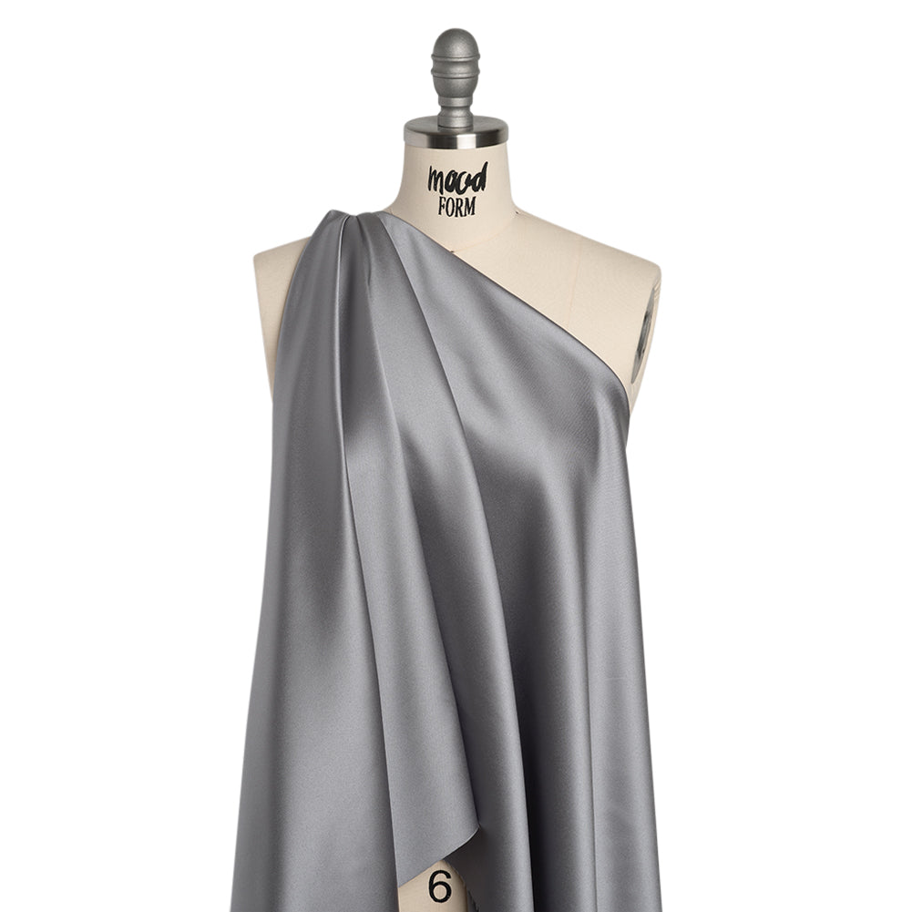 Polyester Satin - Ultra Platinum - Reverie Collection - Drape