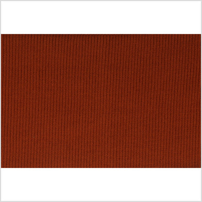 Texas Orange Rib Knit Trim - 7" x 38"