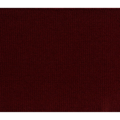 Dark Cardinal Red Rib Knit Trim - 7" x 38"