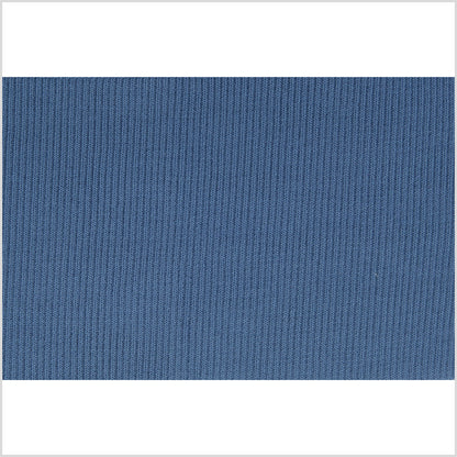Columbia Blue Rib Knit - 7 X 38