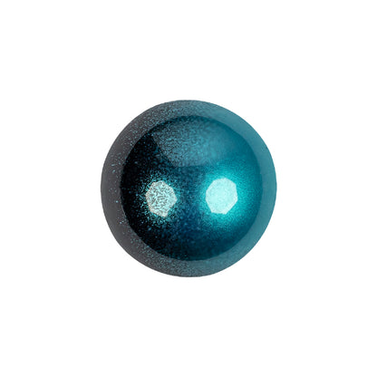 Metallic Teal Button - 32L/20mm
