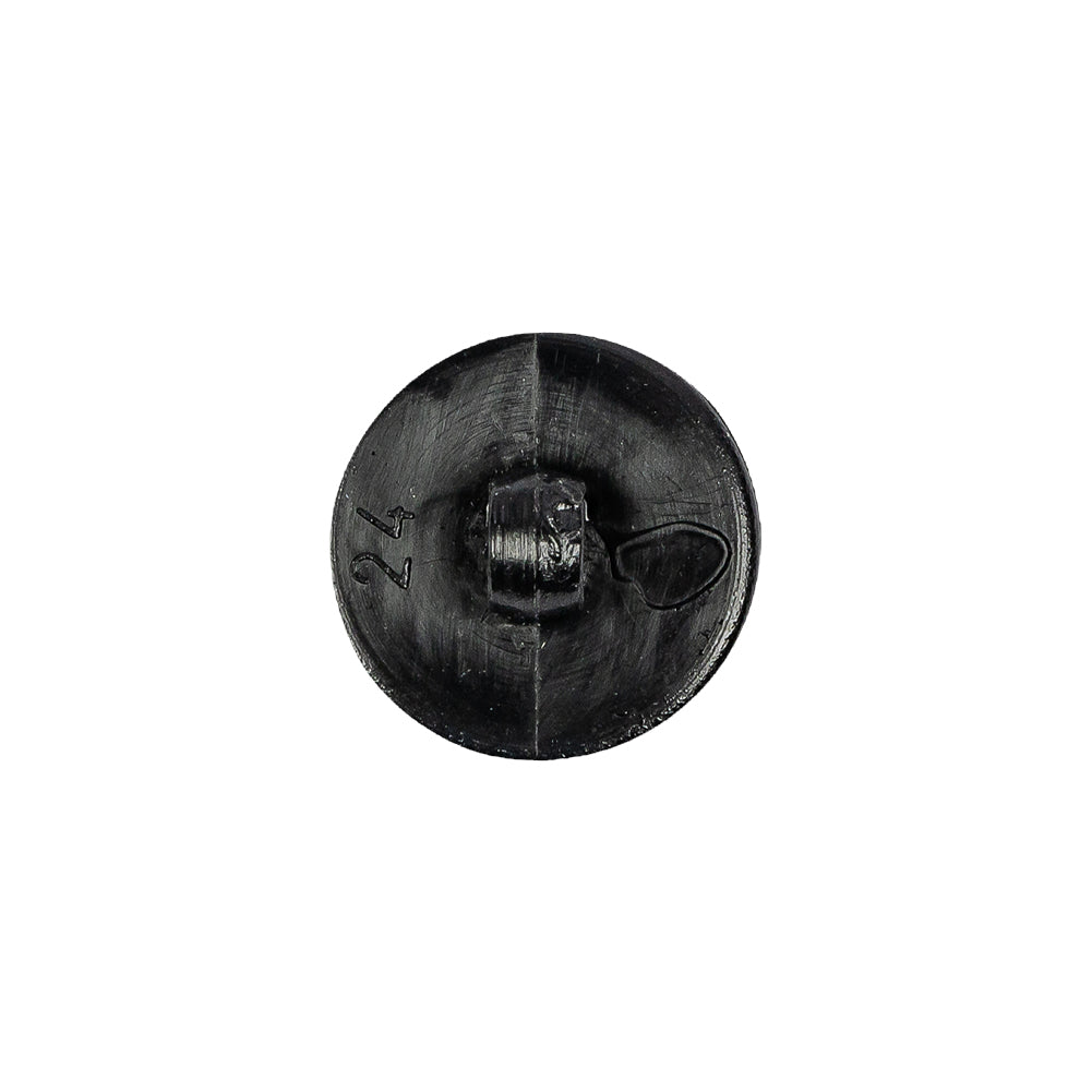 Metallic Teal Button - 24L/15mm - Detail