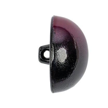 Purple Metallic Button - 44L/28mm Folded