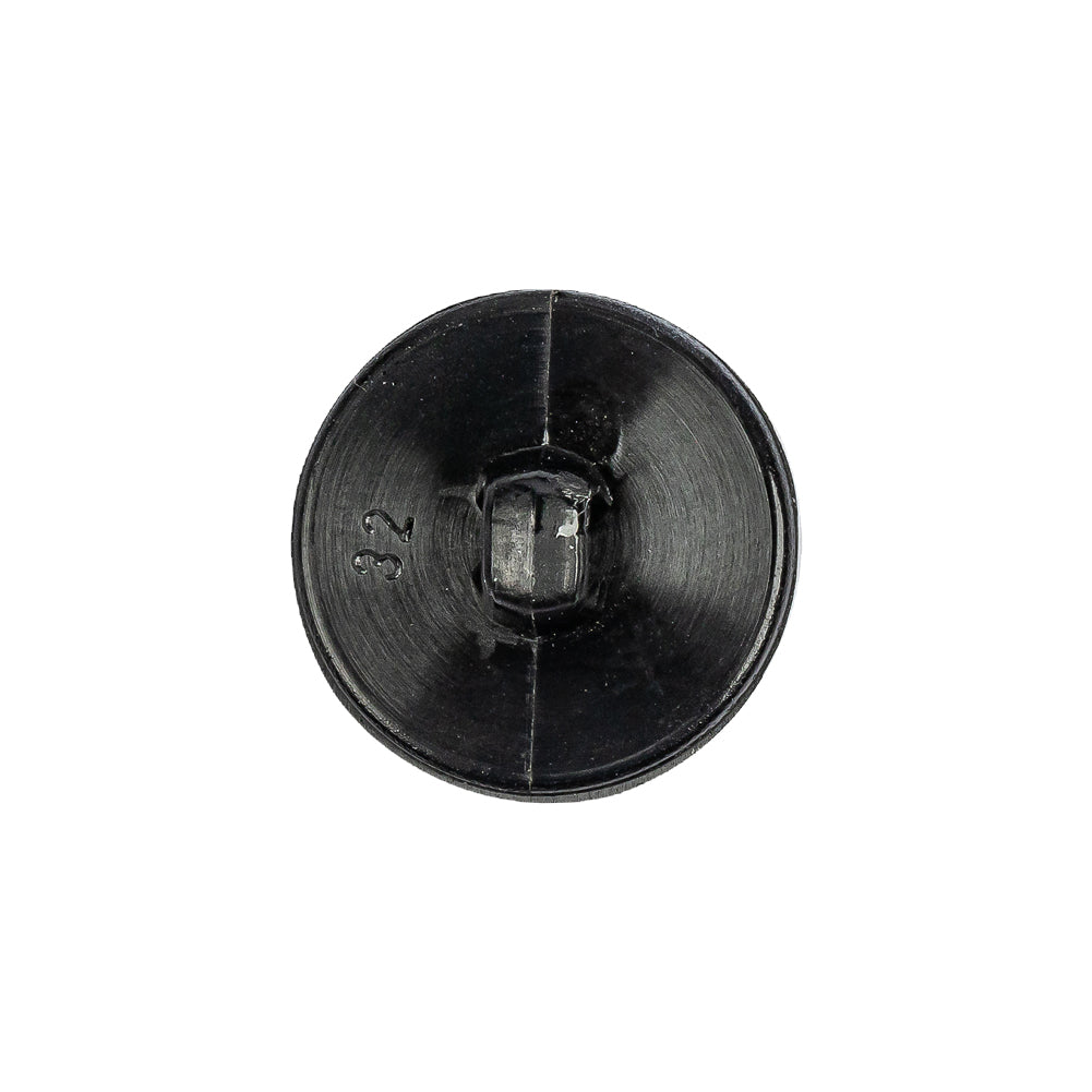 Metallic Silver Button - 32L/20mm Detail