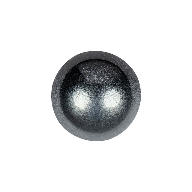 Metallic Silver Button - 32L/20mm