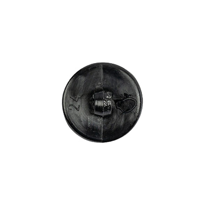 Metallic Silver Button - 24L/15mm - Detail